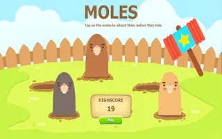 Moles: Whack it!